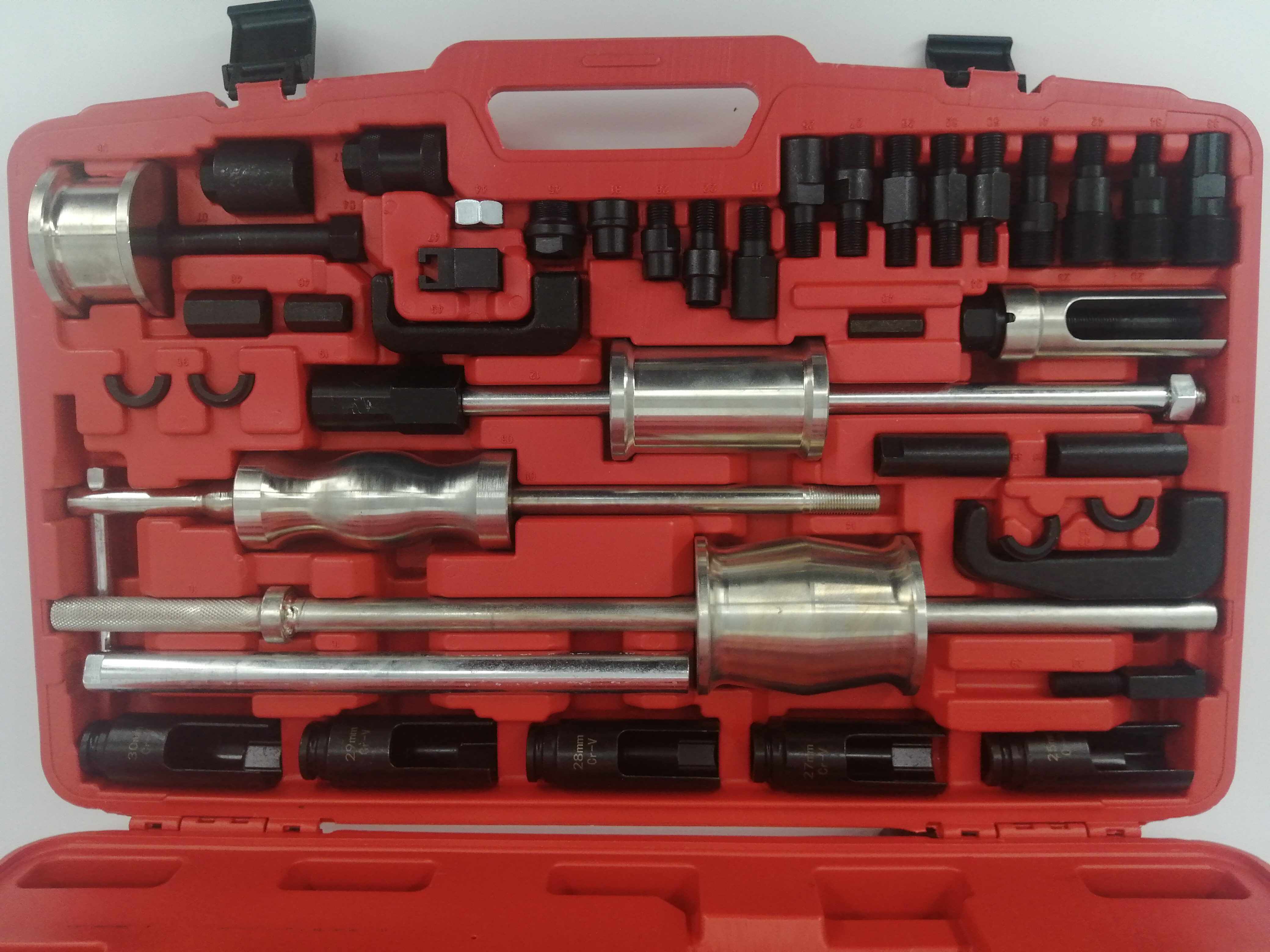 Coffret de clés KrofTools extracteur d'injecteurs marteau