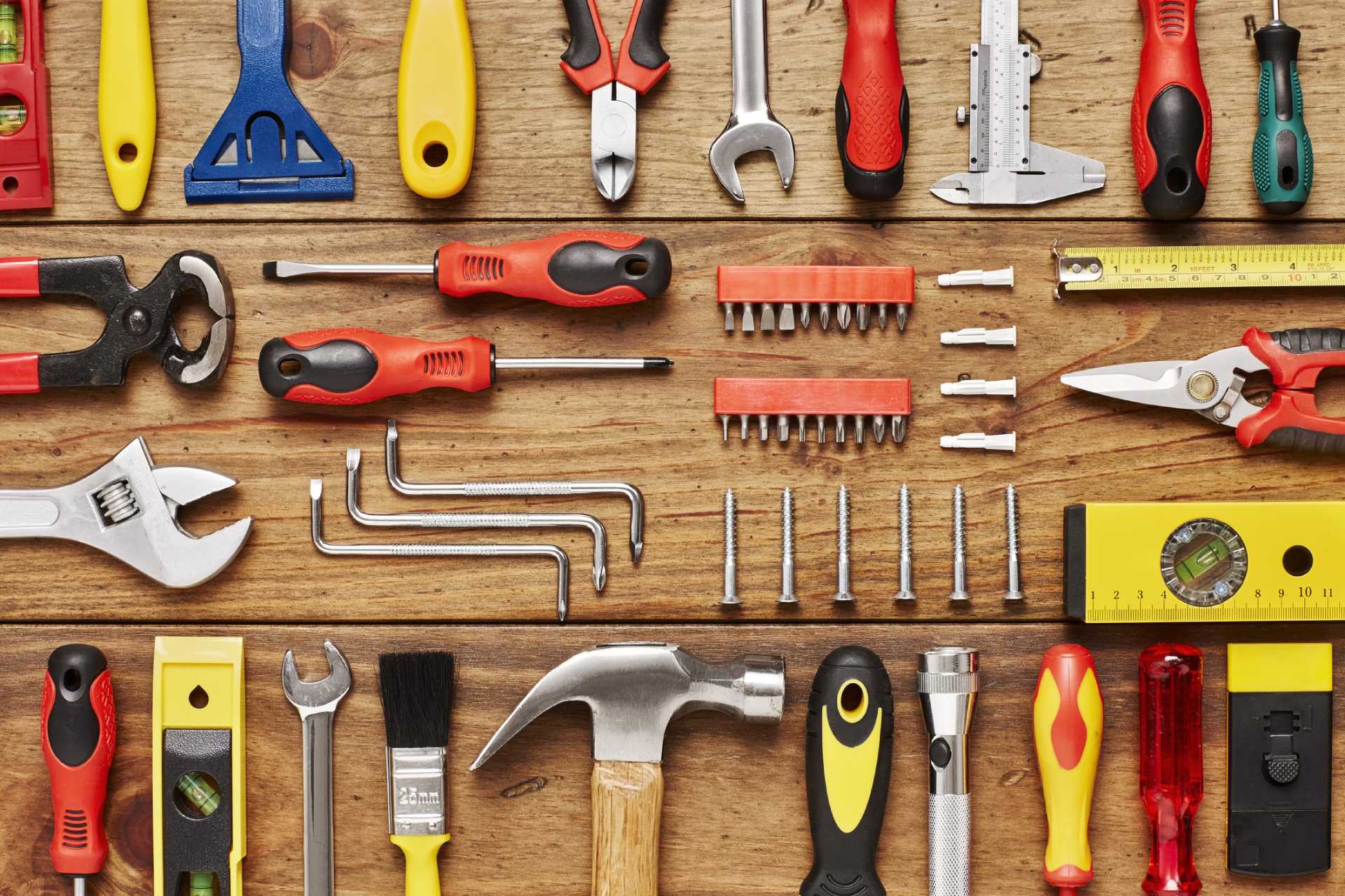 instruments de bricolage extérieur